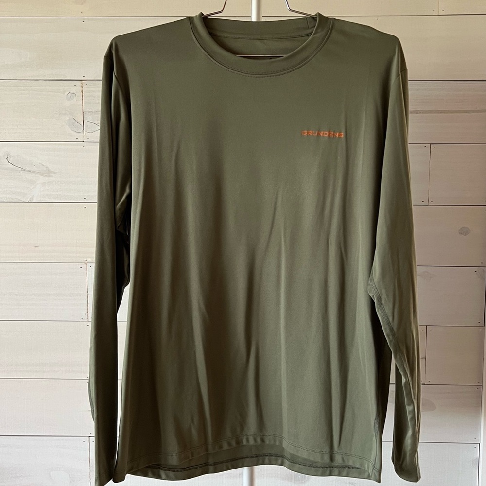 Men's Grundens Logowear LS